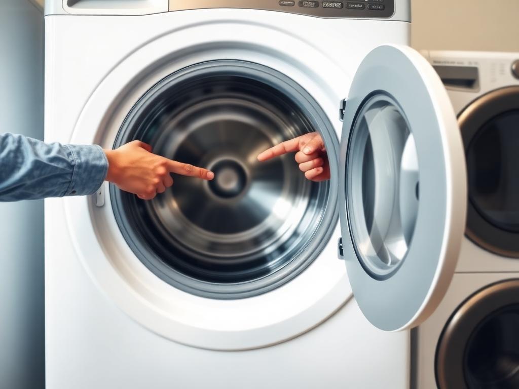 Washing machine drum not spinning – technician diagnosing the fault